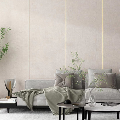 Skorter | Contemporary Style Wall Panel Linen Living Space Peel and Stick Wall Covering