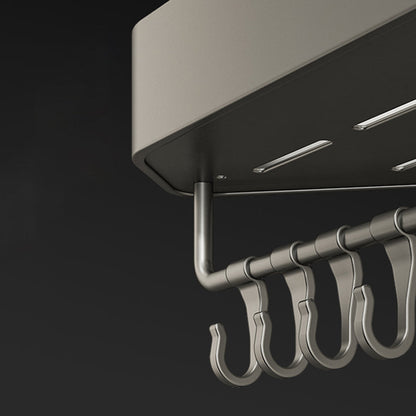 Skorter | Adhesive Holder Metal Bathroom Accessory Single Piece or in Set with Shelf