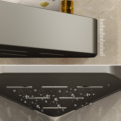 Skorter | Adhesive Holder Metal Bathroom Accessory Single Piece or in Set with Shelf