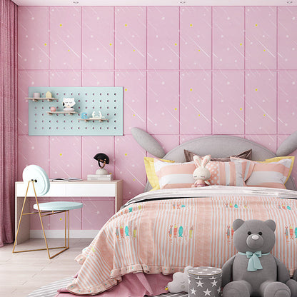 Skorter | Contemporary Wall Ceiling Cartoon Print Peel and Stick Waterproof Wall Panel