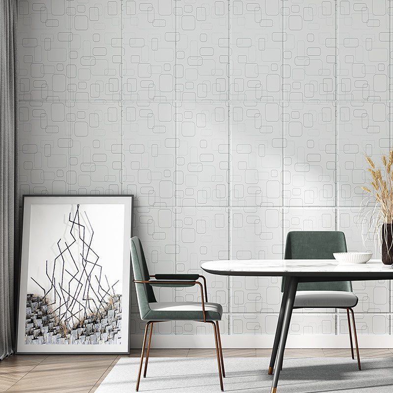 Skorter | Contemporary Wall Ceiling Cartoon Print Peel and Stick Waterproof Wall Panel