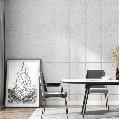 Skorter | Contemporary Wall Ceiling Cartoon Print Peel and Stick Waterproof Wall Panel