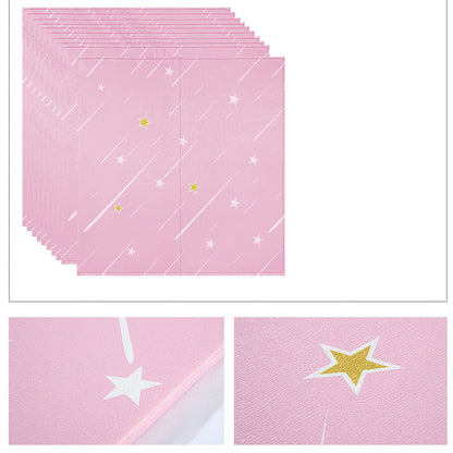 Skorter | Contemporary Wall Ceiling Cartoon Print Peel and Stick Waterproof Wall Panel