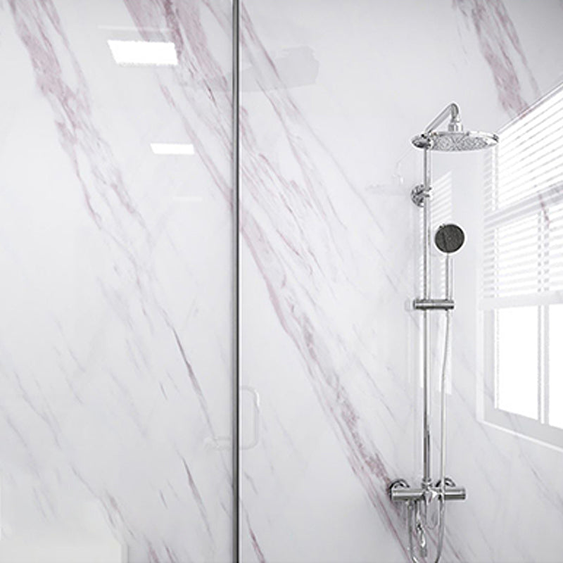 Skorter | Modern Peel and Stick Splash Guard Wall Tile PVC Wallpaper for Shower