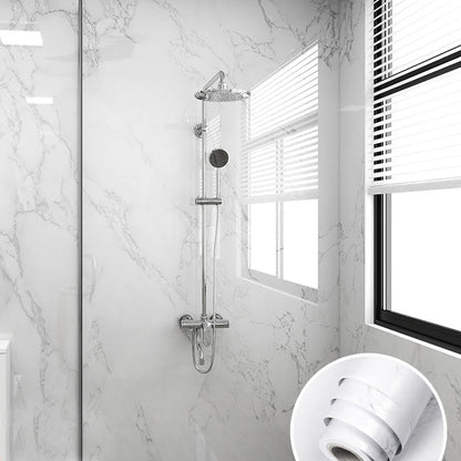 Skorter | Modern Peel and Stick Splash Guard Wall Tile PVC Wallpaper for Shower