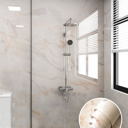 Skorter | Modern Peel and Stick Splash Guard Wall Tile PVC Wallpaper for Shower