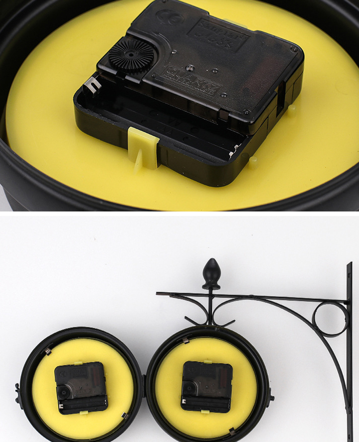 Skorter | TwinView - Euro-Style Double Wall Clock