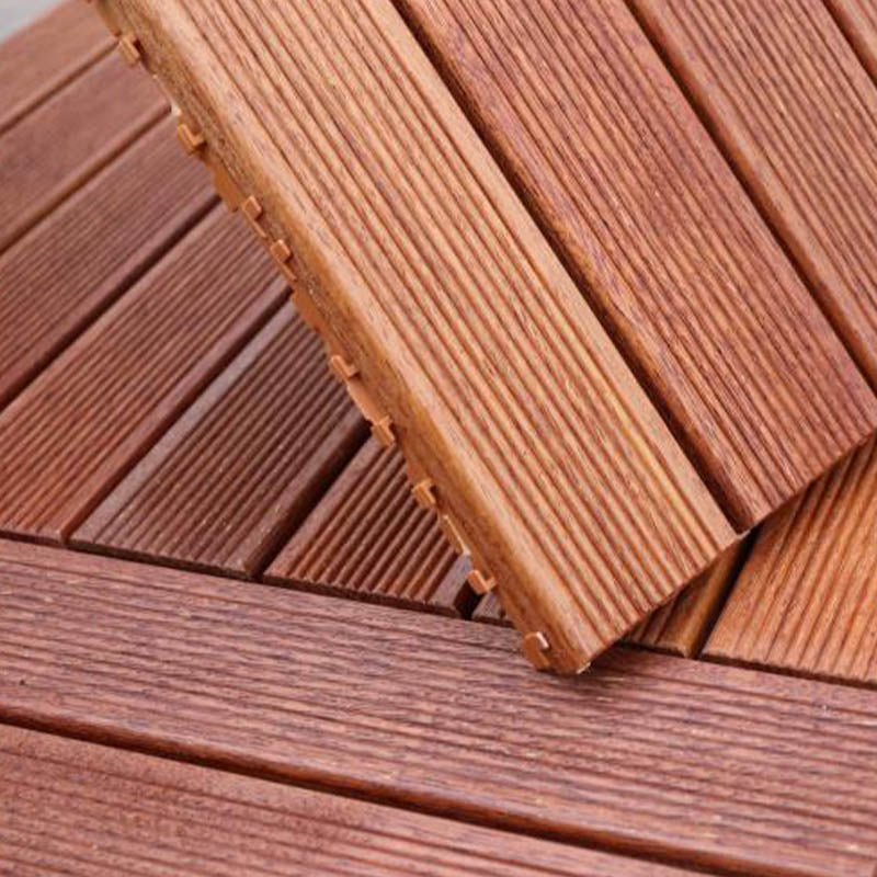 Skorter | Basic Wood Outdoor Floor Tiles Click Patio Floor Tiles