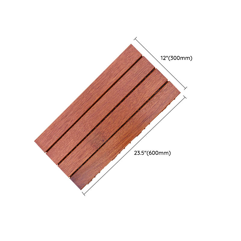 Skorter | Basic Wood Outdoor Floor Tiles Click Patio Floor Tiles