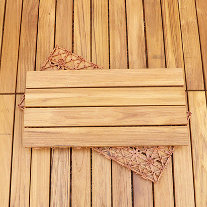 Skorter | Connected outdoor floor tiles wooden planks