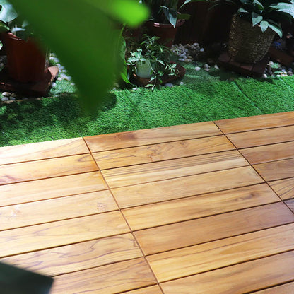 Skorter | Connected outdoor floor tiles wooden planks