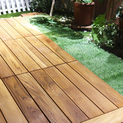 Skorter | Connected outdoor floor tiles wooden planks