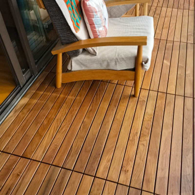 Skorter | Connected outdoor floor tiles wooden planks