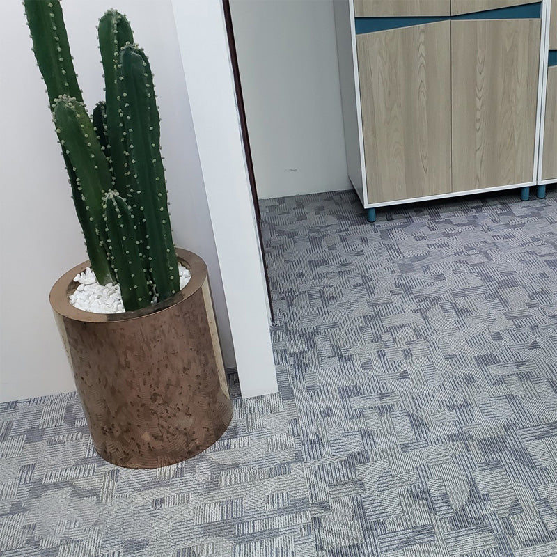 Skorter | Fireproof Square PVC Flooring Peel and Stick Waterproof PVC Flooring