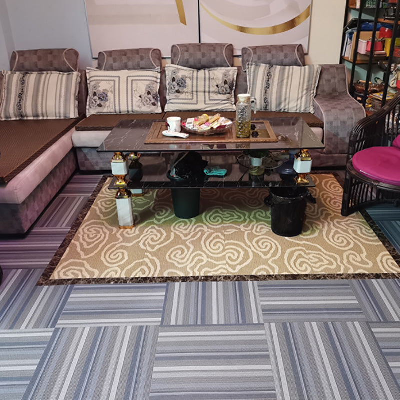 Skorter | Fireproof Square PVC Flooring Peel and Stick Waterproof PVC Flooring