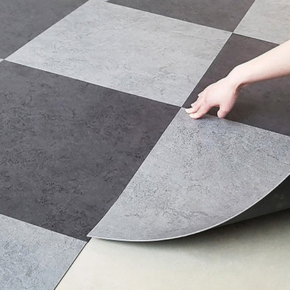 Skorter | Fireproof Square PVC Flooring Peel and Stick Waterproof PVC Flooring