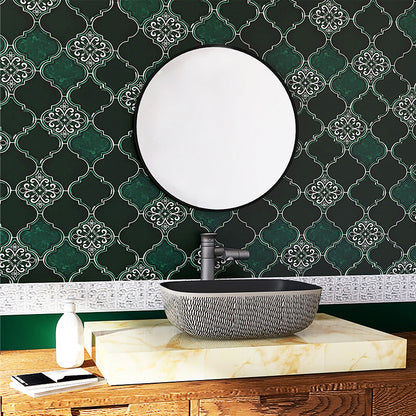 Skorter | Arabesque Peel and Stick Tiles Mosaic Tiles Self-Adhesive Backsplash