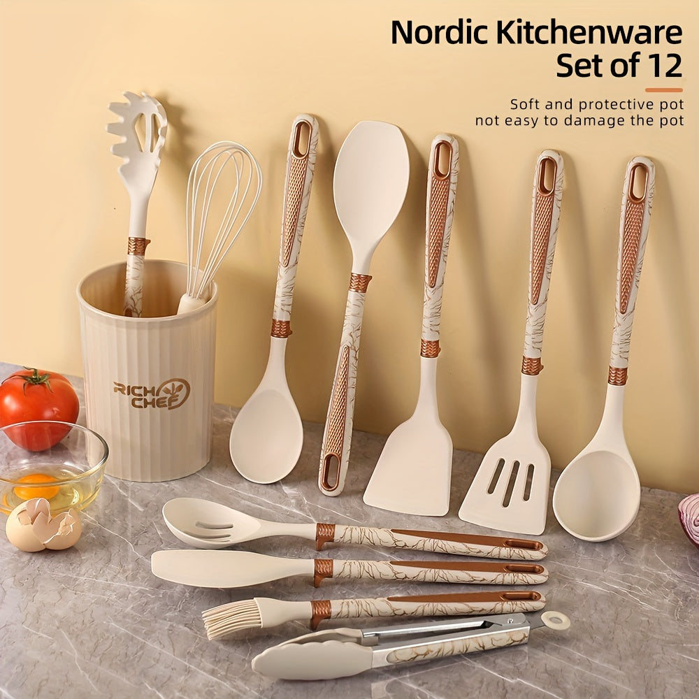 Skorter | Cooking - Kitchen joy with the elegant silicone kitchen utensil set