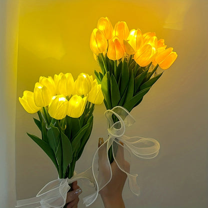 Skorter | Tulip Lamp - LED Bouquet Night Light for Room Decoration