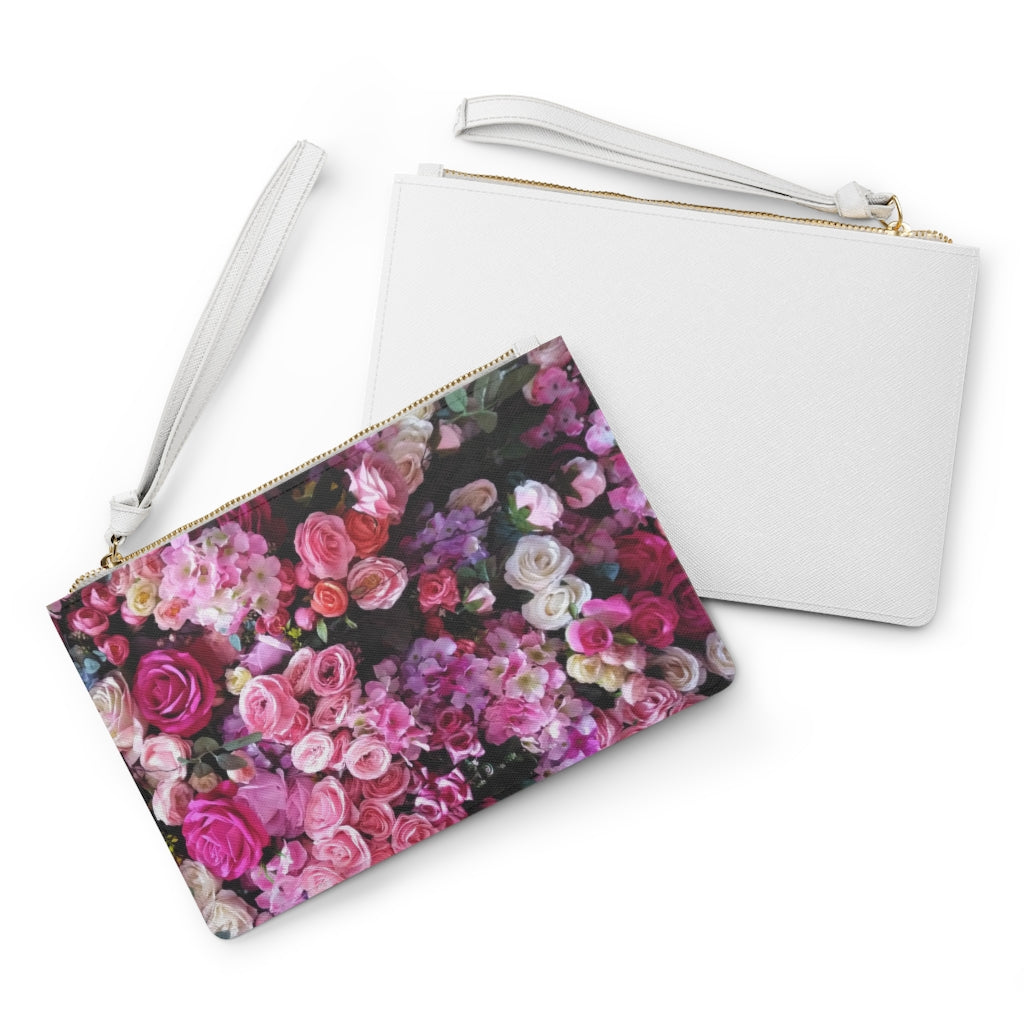 Skorter | Bouquet Design Vegan Zipped Clutch Bag