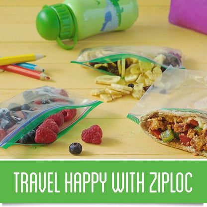 Skorter | 750-Pieces: Ziploc Snack Bags with Grip n’ Seal