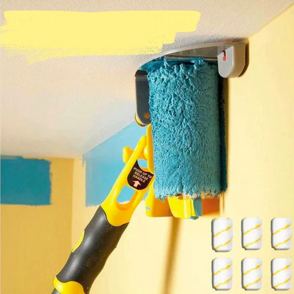 Skorter | Edging Paint Roller "RandFix" for Tight Edges – Including 3 Replacement Rolls