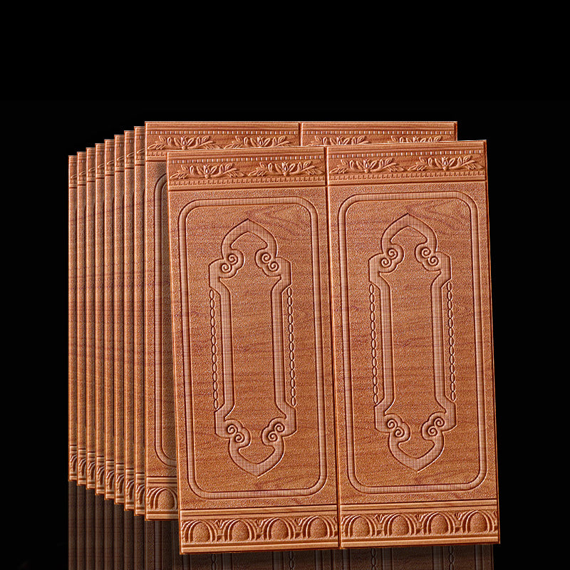 Skorter | Contemporary waterproof 3D wall strip veneer for peeling and sticking on interior walls