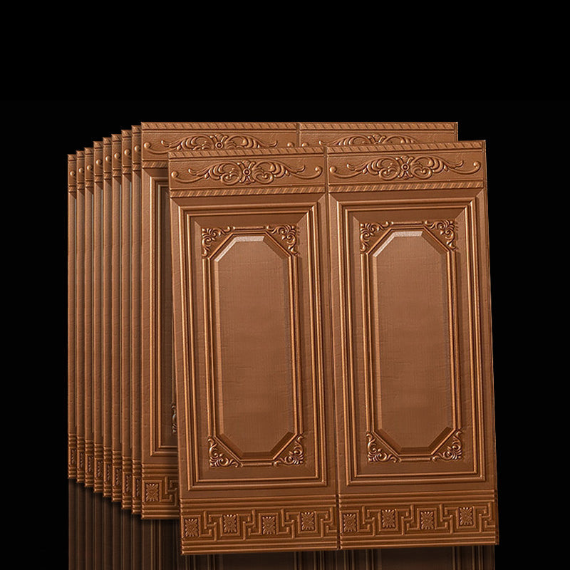 Skorter | Contemporary waterproof 3D wall strip veneer for peeling and sticking on interior walls