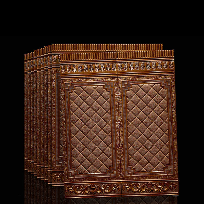 Skorter | Contemporary waterproof 3D wall panel veneer for peeling and sticking for interior walls