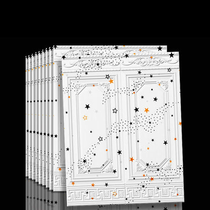 Skorter | Contemporary waterproof 3D wall panel veneer for peeling and sticking for interior walls