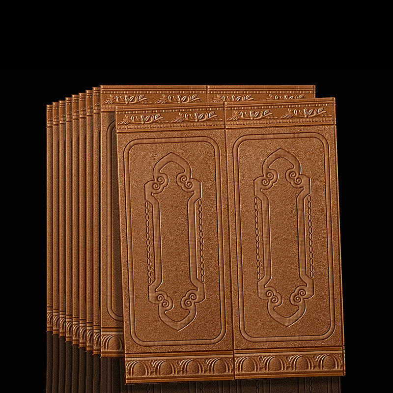 Skorter | Contemporary waterproof 3D wall strip veneer for peeling and sticking on interior walls