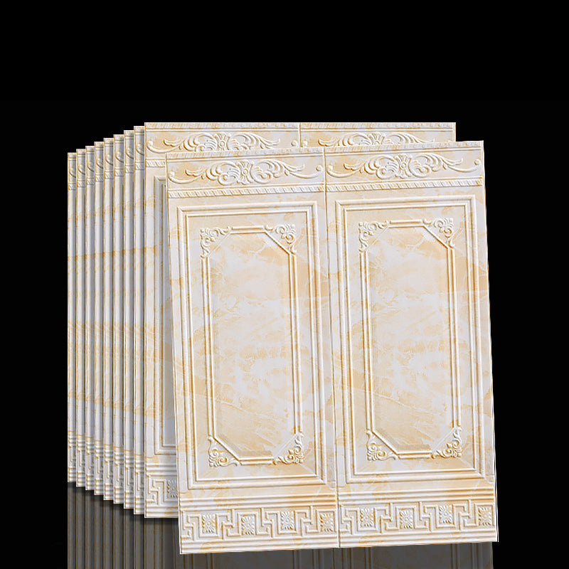 Skorter | Contemporary waterproof 3D wall strip veneer for peeling and sticking on interior walls