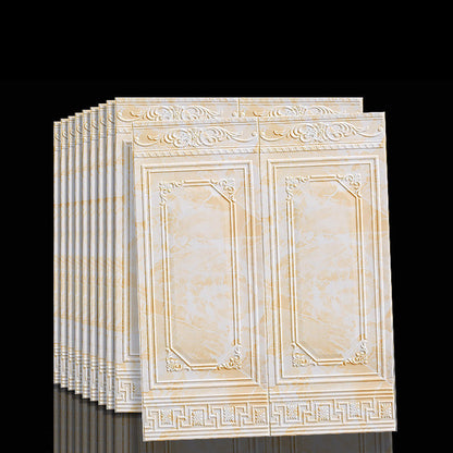 Skorter | Contemporary waterproof 3D wall panel veneer for peeling and sticking for interior walls