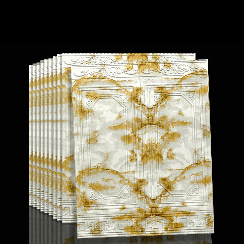 Skorter | Contemporary waterproof 3D wall strip veneer for peeling and sticking on interior walls