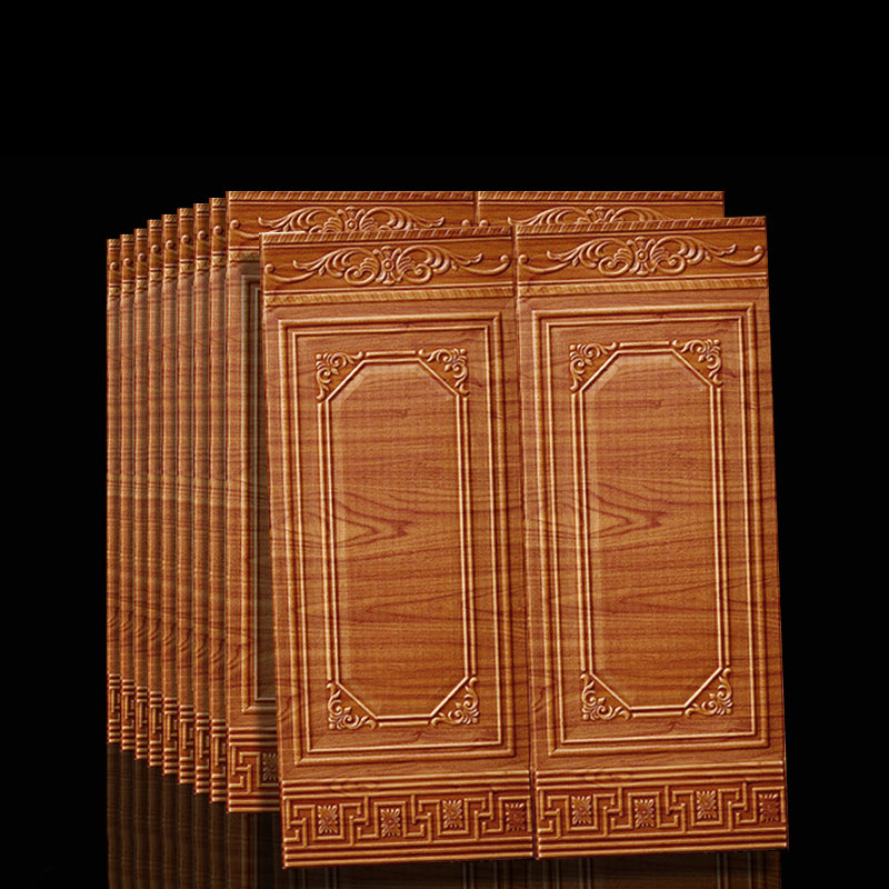 Skorter | Contemporary waterproof 3D wall panel veneer for peeling and sticking for interior walls