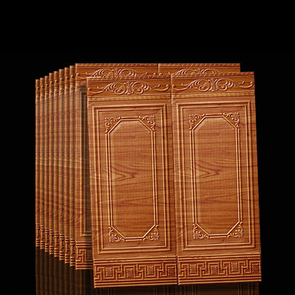 Skorter | Contemporary waterproof 3D wall panel veneer for peeling and sticking for interior walls