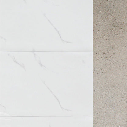 Skorter | Polished waterproof marbled sheet back panel peel and stick interior insert