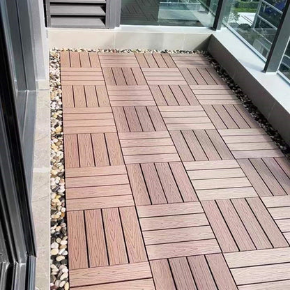 Skorter | Connectable terrace tiles composite terrace tiles for outdoor use