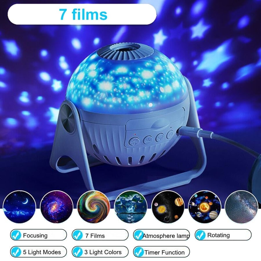 Skorter | 7 In 1 Star Galaxy Projector