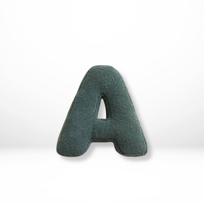 Skorter | Alphabet Cushion Velura – Soft Velvet Decorative Cushion in Every Letter of the Alphabet