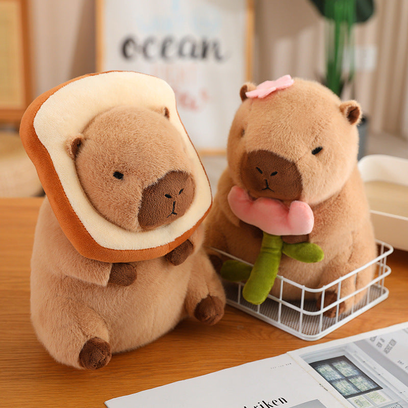 Skorter | Capybara Bunny Cuddle Doll Plush