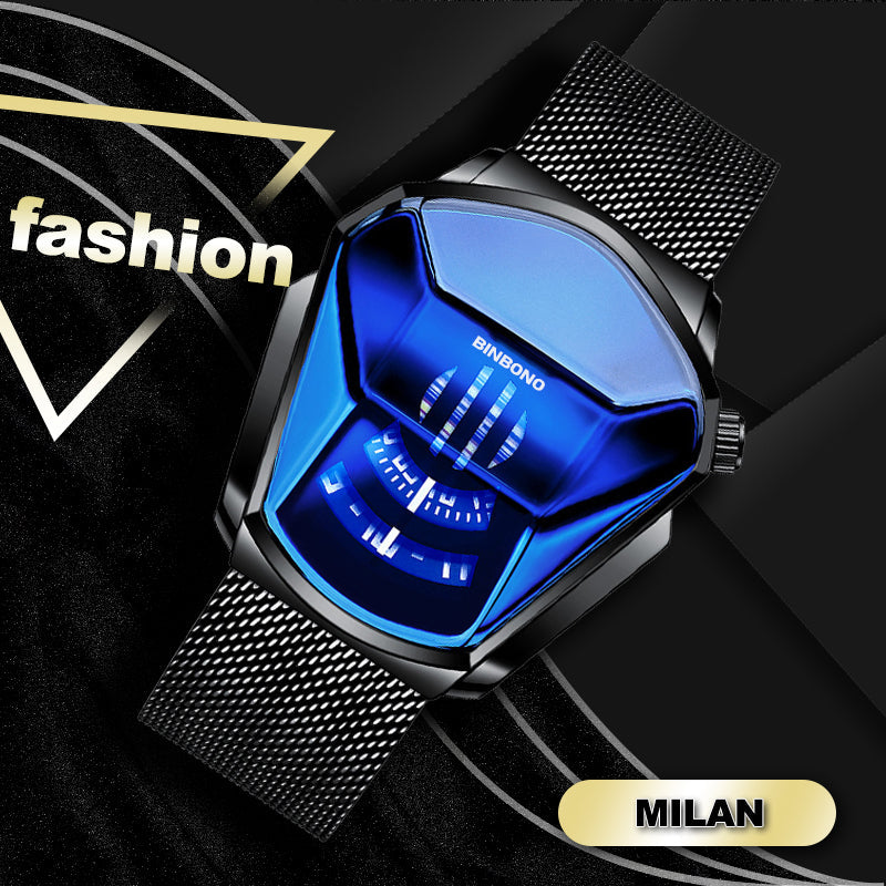 Skorter | Men's Diamond Style Quartz Watch