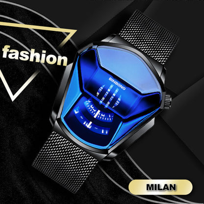 Skorter | Men's Diamond Style Quartz Watch