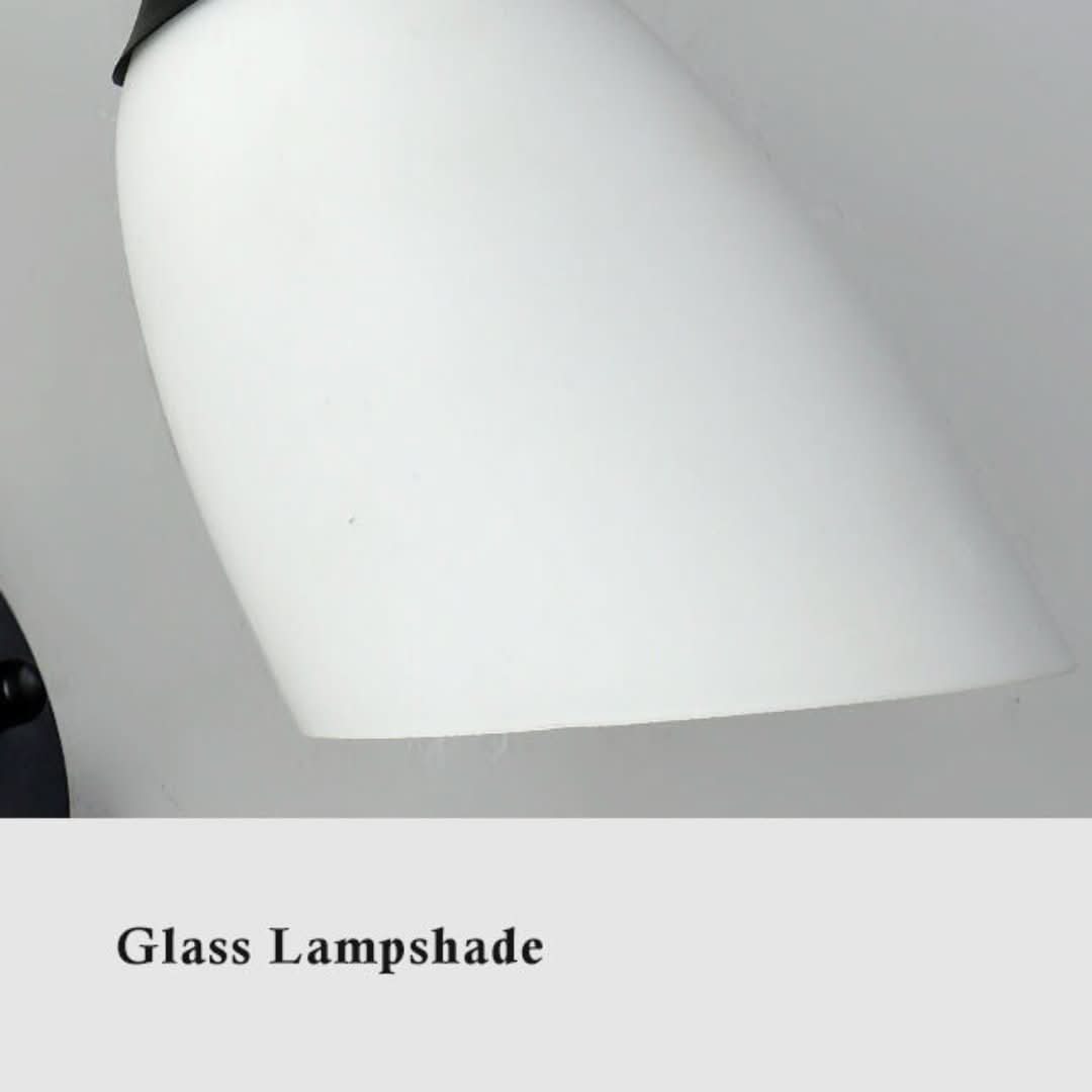 Skorter | Gloeiglow - Modern Slant, Bell-shaped Wall Lamp With Arm