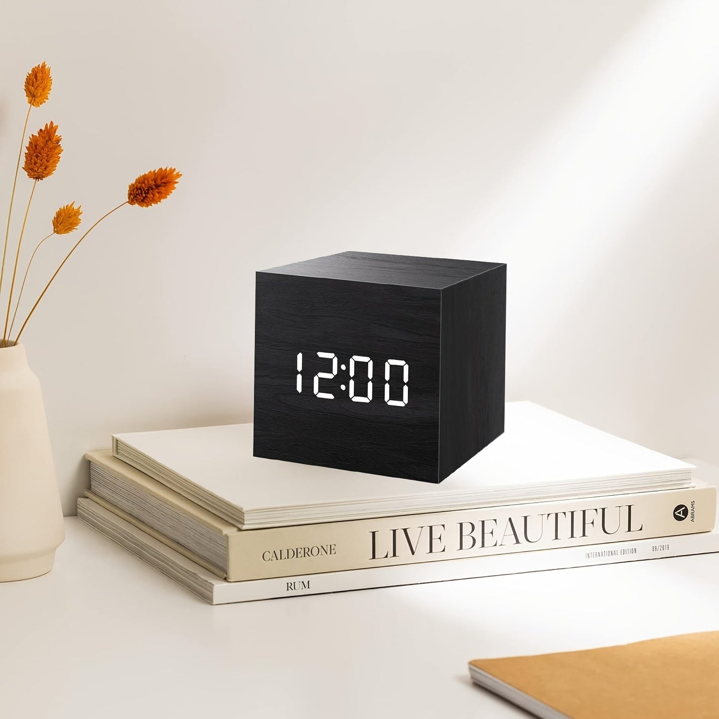 Skorter | WoodTime - Wooden Alarm Clock with LED Display