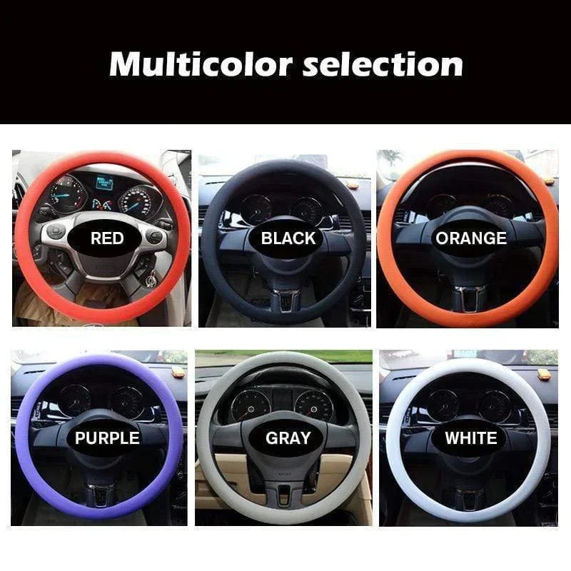 Skorter | Cool non-slip silicone steering wheel cover