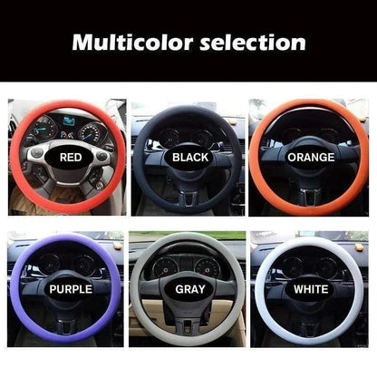 Skorter | Cool non-slip silicone steering wheel cover