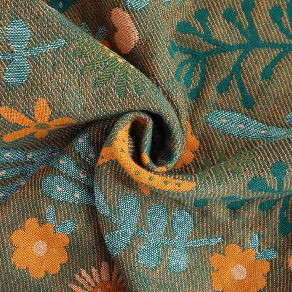 Skorter | Coral Floral Cotton Pillow Sham – Breathable & Reversible