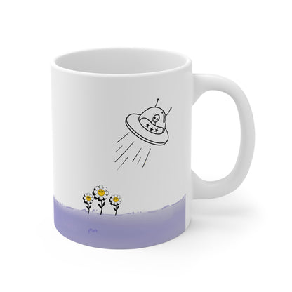 Skorter | Abducting Sunflowers Mug