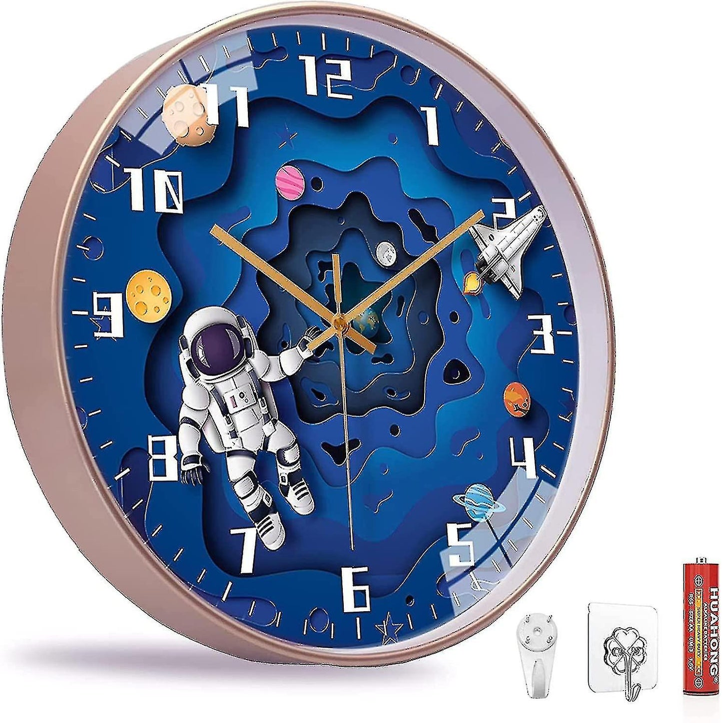 Skorter | Space Travel Children's Wall Clock